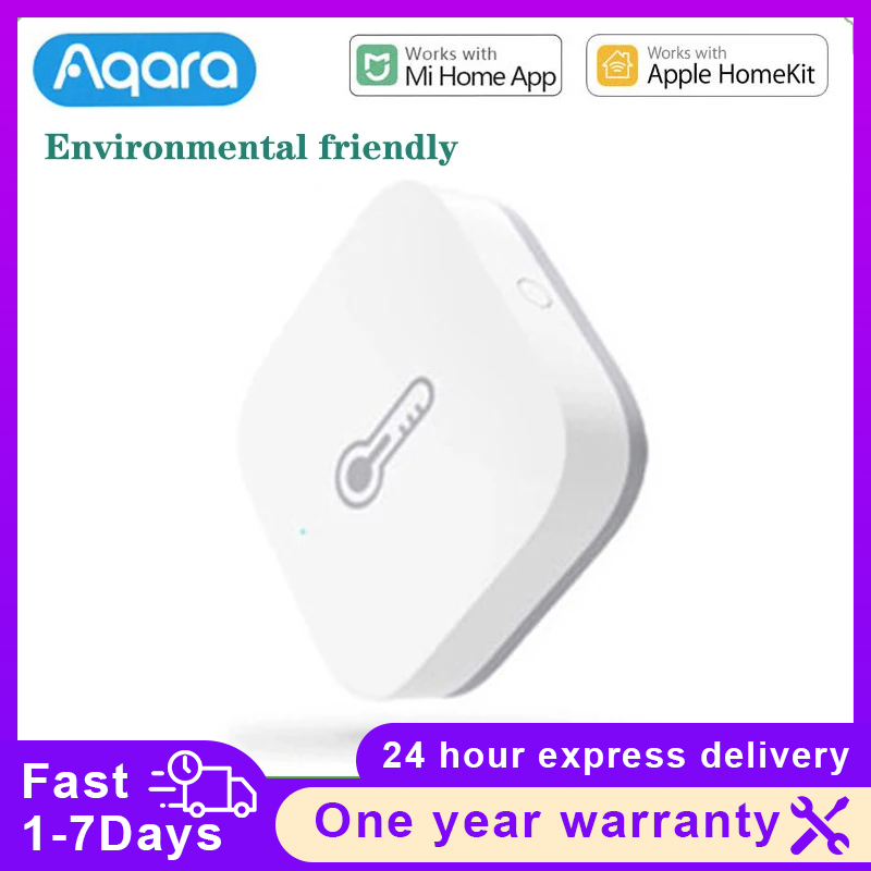 Smart Home Xiaomi 2 - Aqara-Xiaomi Mijia Homekit Zigbee 3.0スマート湿度センサー,気圧センサー,ワイヤレス制御