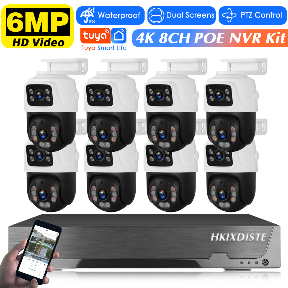 Smart Home Kits - H.265 スマートビデオ監視システム 8CH 4K POE NVR