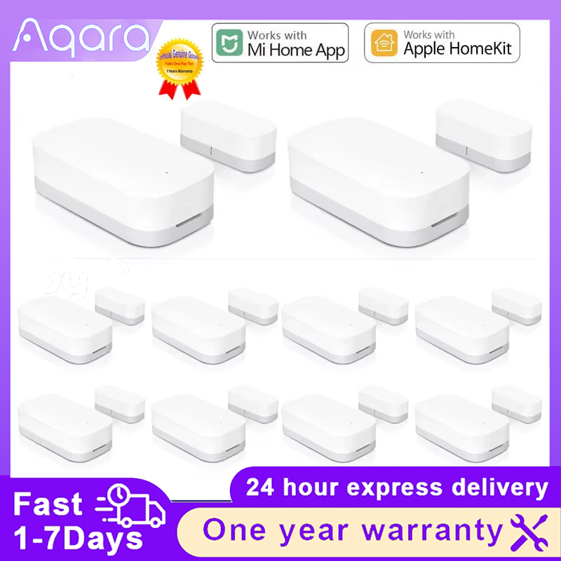 Smart Home Xiaomi 2 - Aqara-ドアと窓のセンサー,Zigbeeアプリケーション,リモコン,スマートホーム,安全アラーム,Xiaomi, Mijia, Mihome, Apple HomeKit