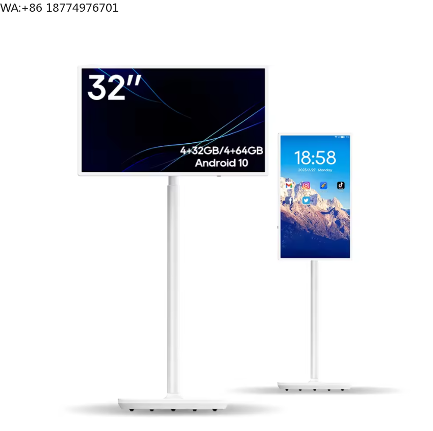 Smart Home Monitoring - 21.5インチ スマートテレビ 120Hz ポータブル Android TV