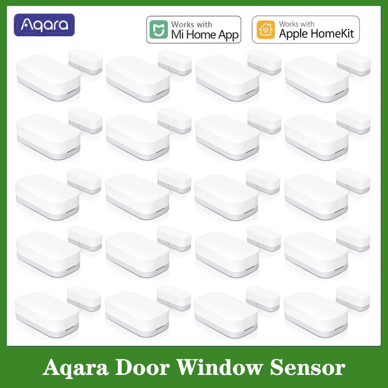 Smart Home Xiaomi 2 - Aqara ドアウィンドウセンサーまたはセンサーブラケット Zigbee ワイヤレス接続アプリ HomeKit Mi