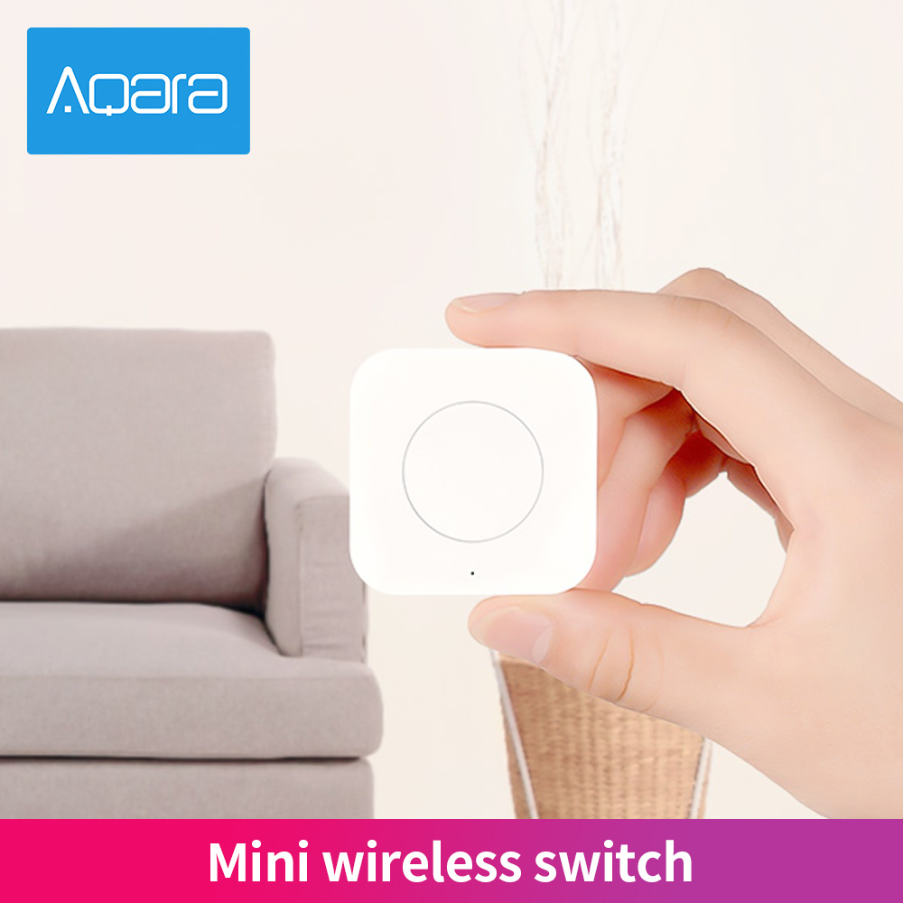 Aqara-スマートホームセンサー,ワイヤレスミニスイッチ, - Smart Home Zestaw のレビューと価格