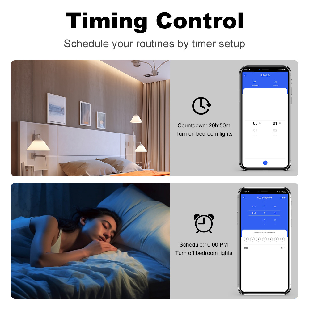 マンホットスマートzigbeeスイッチ、ニュートラル配線不要 - Smart Light Switch のレビューと価格