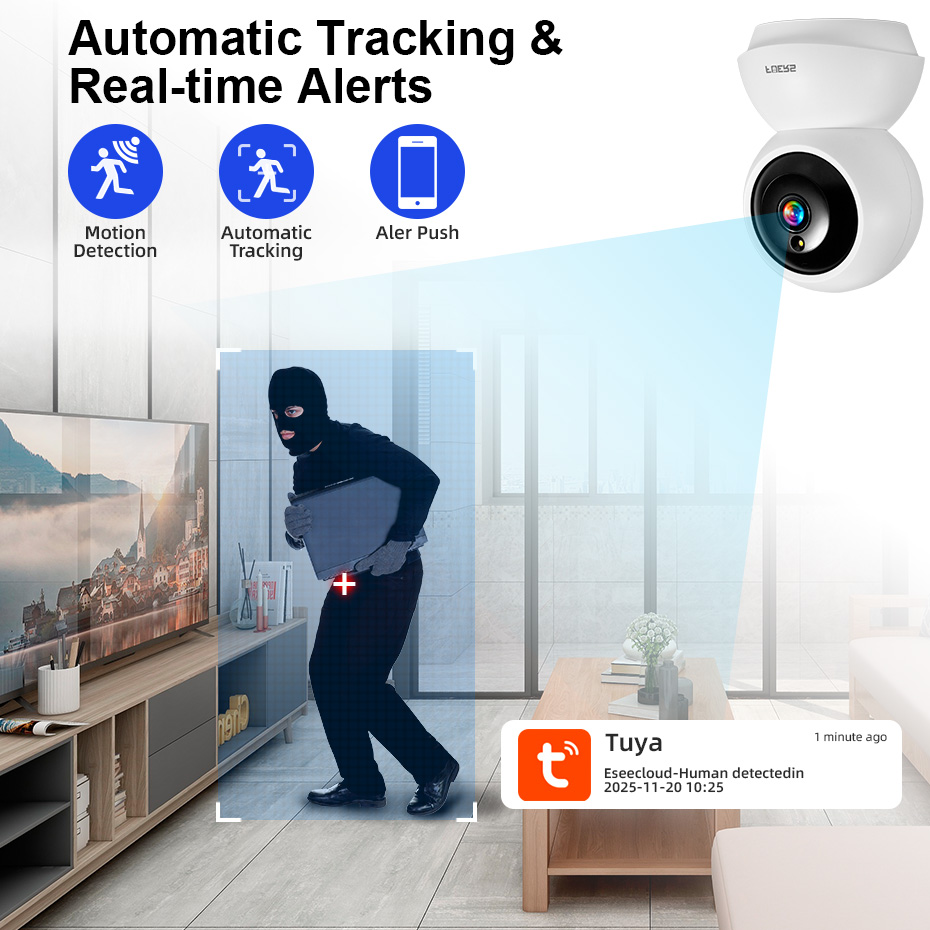 Fuers ワイヤレス屋内セキュリティ IP カメラ Tuy - Smart Home Windows App のレビューと価格