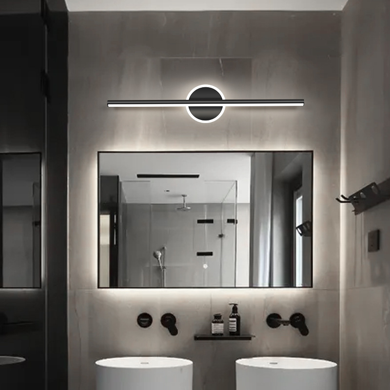 現代の LED ミラーランプ 40/55 センチメートルウォ - Smart Home Room のレビューと価格