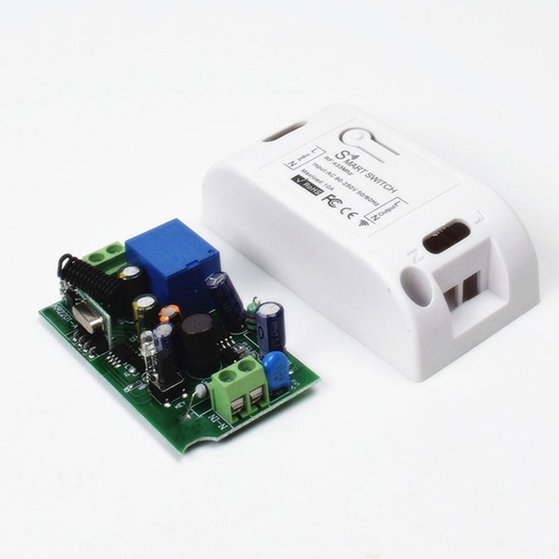 スマートホームワイヤレスライトスイッチ RF 433 MHz - Smart Light Switch のレビューと価格