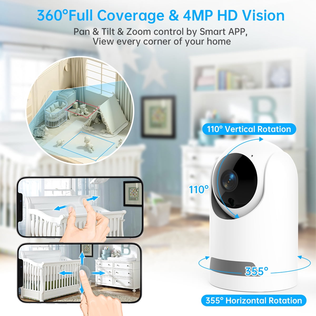 ANSVICAM 2K 5MP WiFiスマートホームセキュ - Smart Home Windows App のレビューと価格