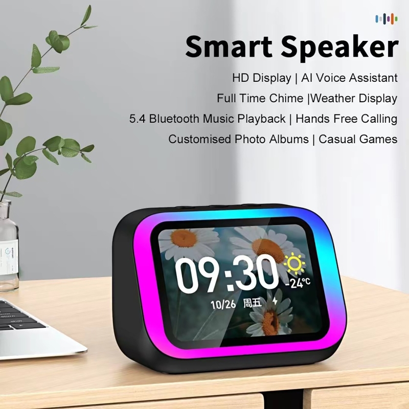 AI音声アシスタント Bluetoothスピーカー RGBカ - Smart Home Room のレビューと価格