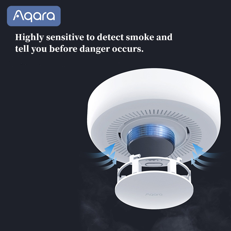 Aqara-インテリジェント煙探知器Zigbee 3.0,火 - Smart Home Zestaw のレビューと価格