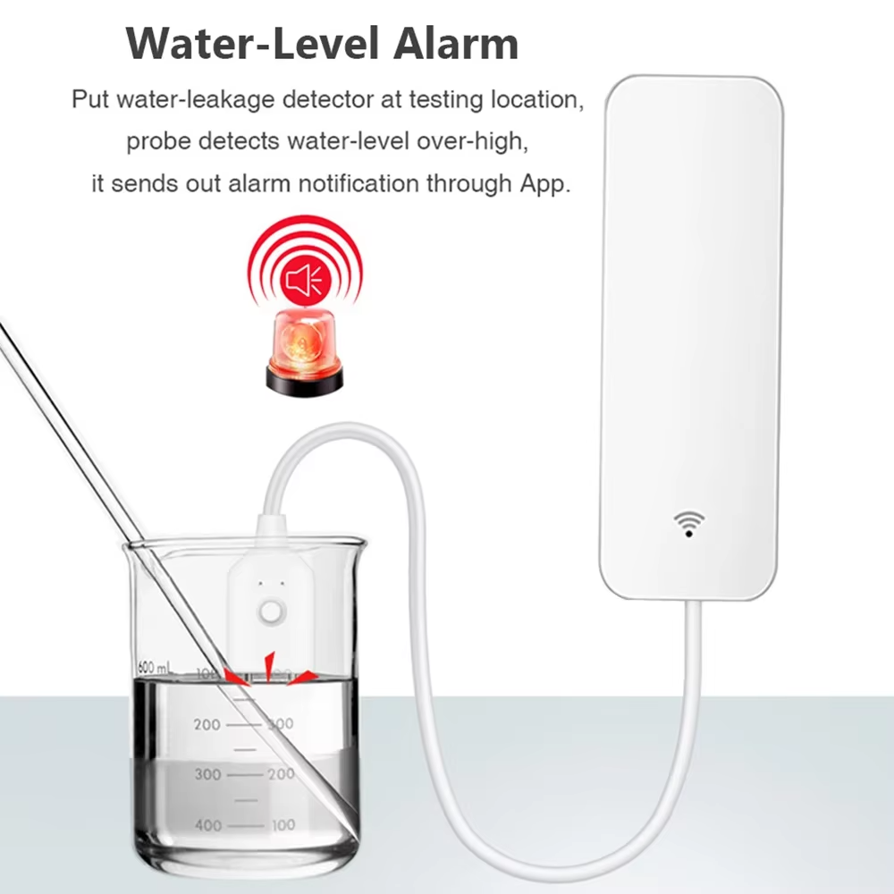 ZigBee WiFi 水漏れセンサー 洪水漏水警報器 Tu - Wifi Water Leak Detector のレビューと価格