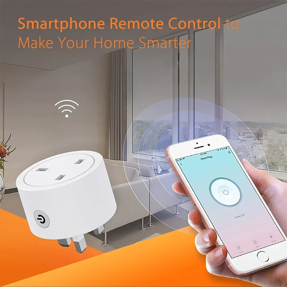 Zigbeeスマートプラグ 16A イギリス規格コンセント  - Smart Home Monitoring のレビューと価格