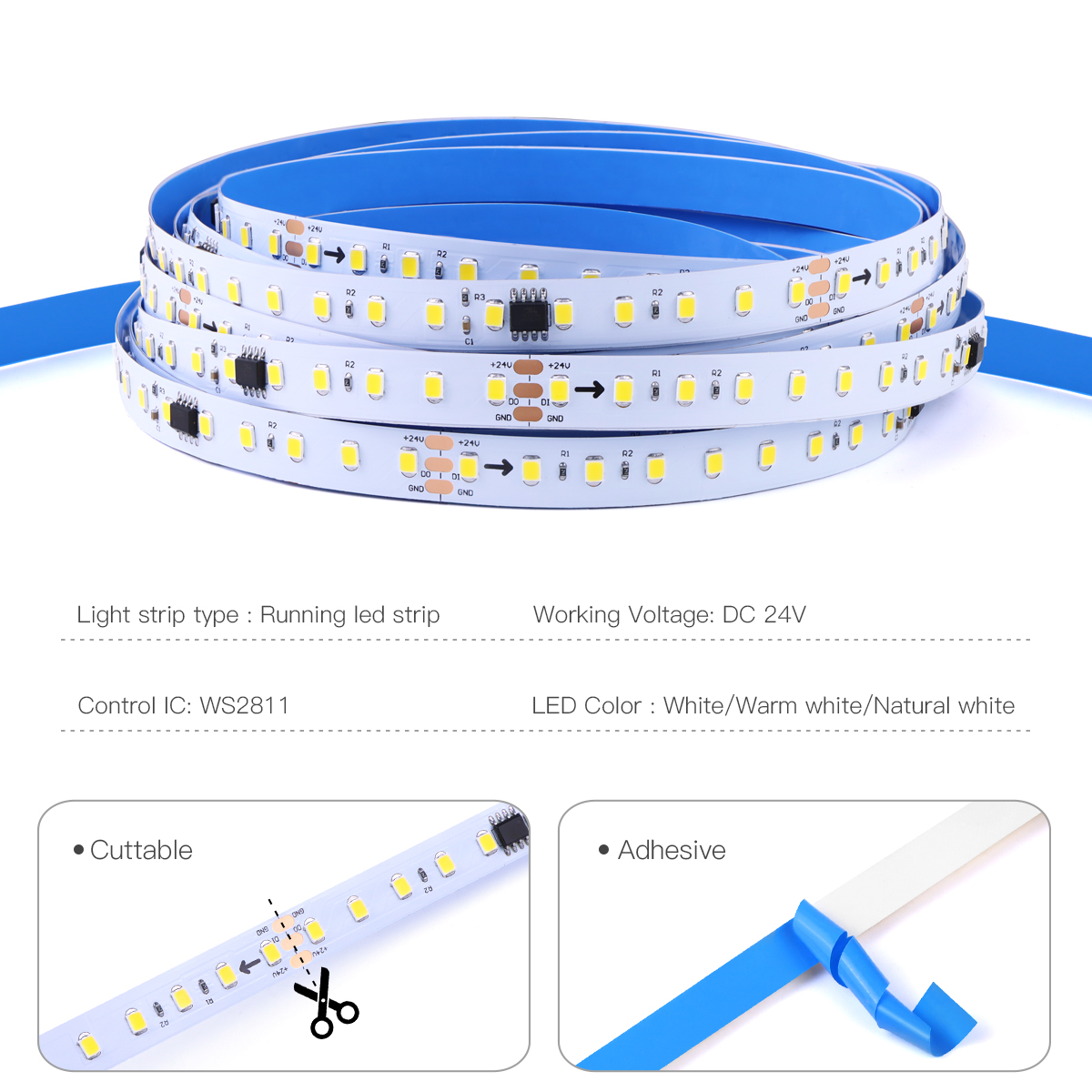 スマート Addressable1-4 個 LED ストリッ - Smart Home Decor のレビューと価格