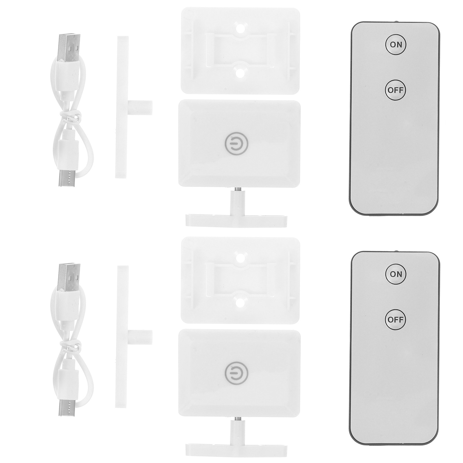 2セット リモコンスイッチ ワイヤレスボタンプッシャー スマ - Smart Home Room のレビューと価格