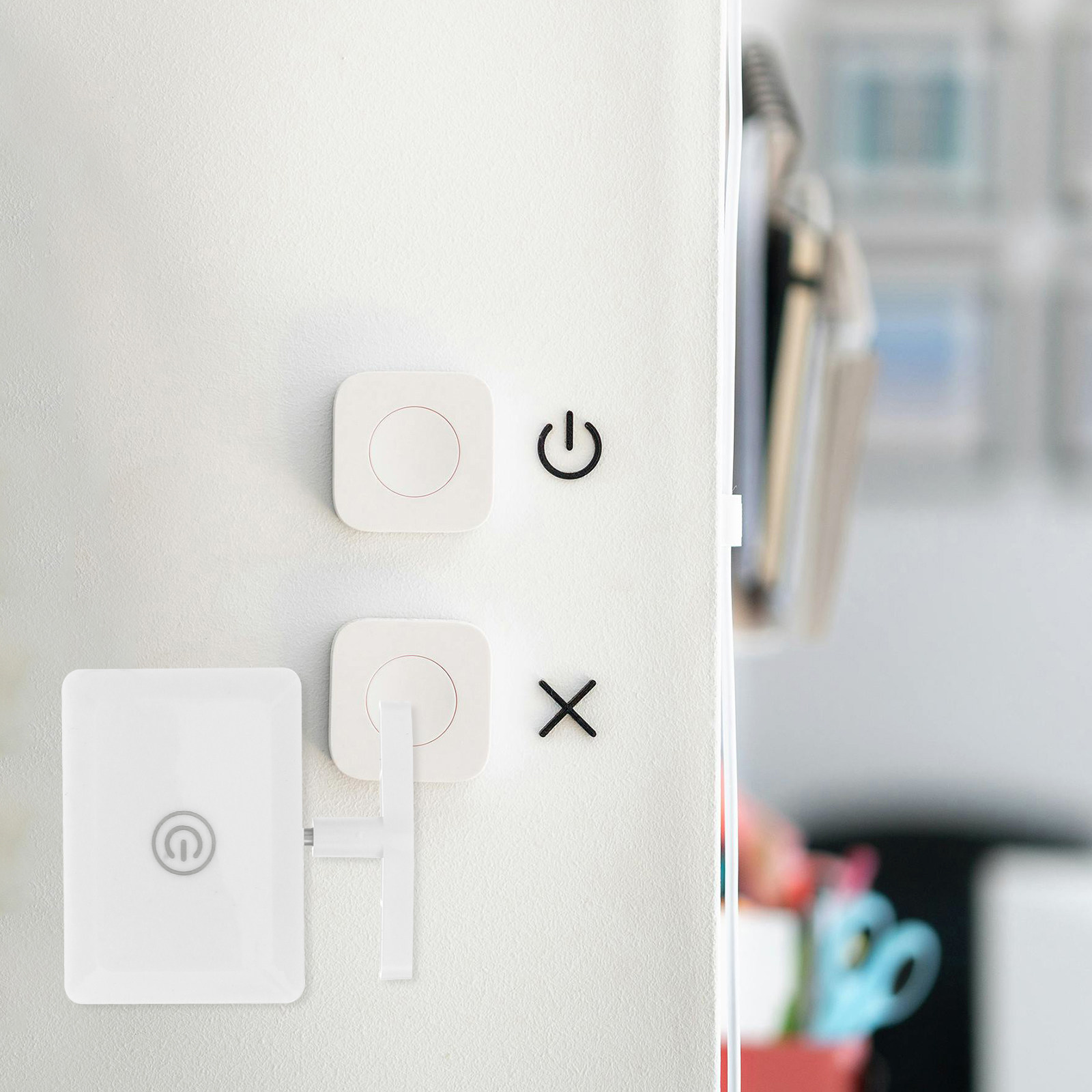 2セット リモコンスイッチ ワイヤレスボタンプッシャー スマ - Smart Home Room のレビューと価格
