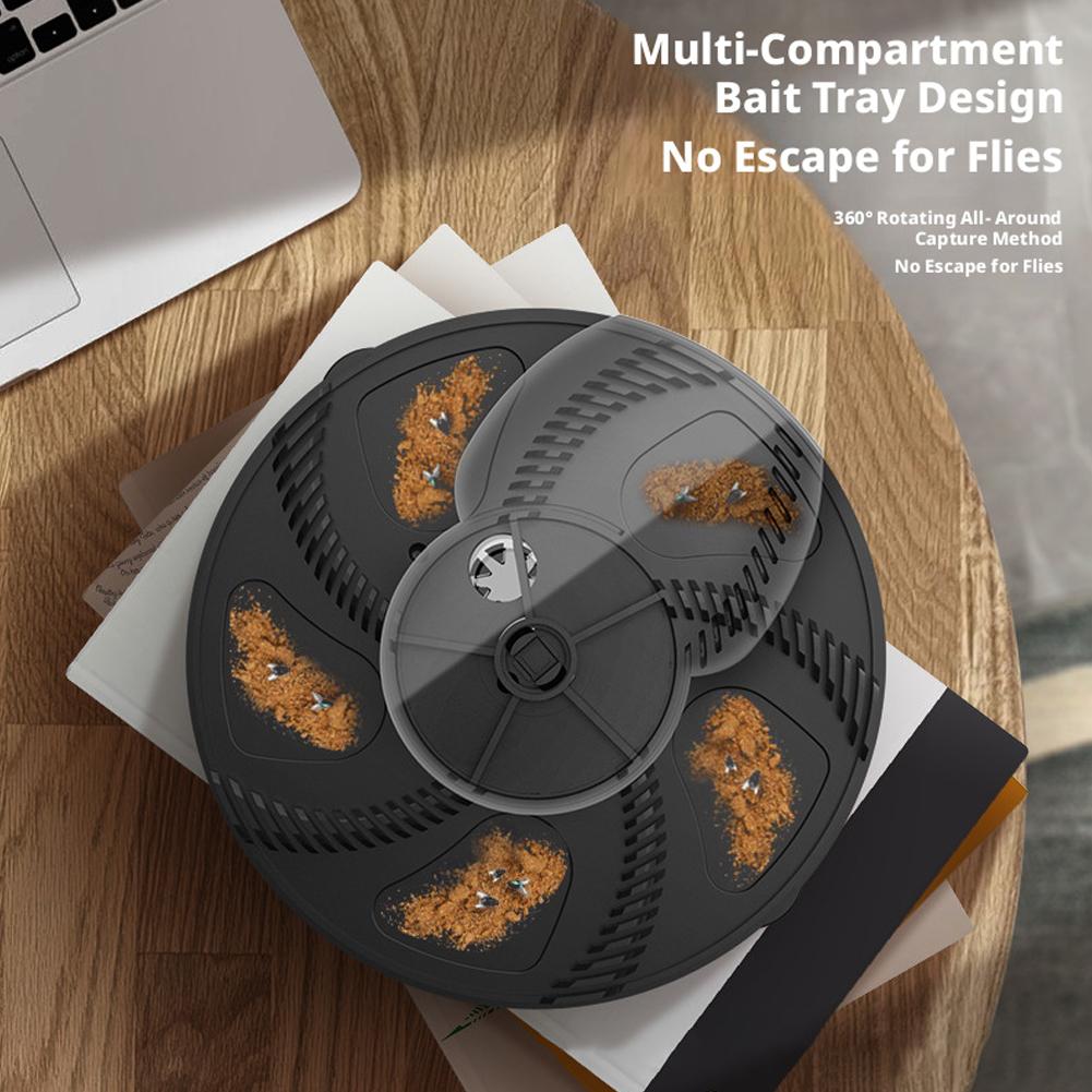 自動電気式ハエ取り器、USB充電式スマートフライキャッチャー - Smart Home Killer のレビューと価格