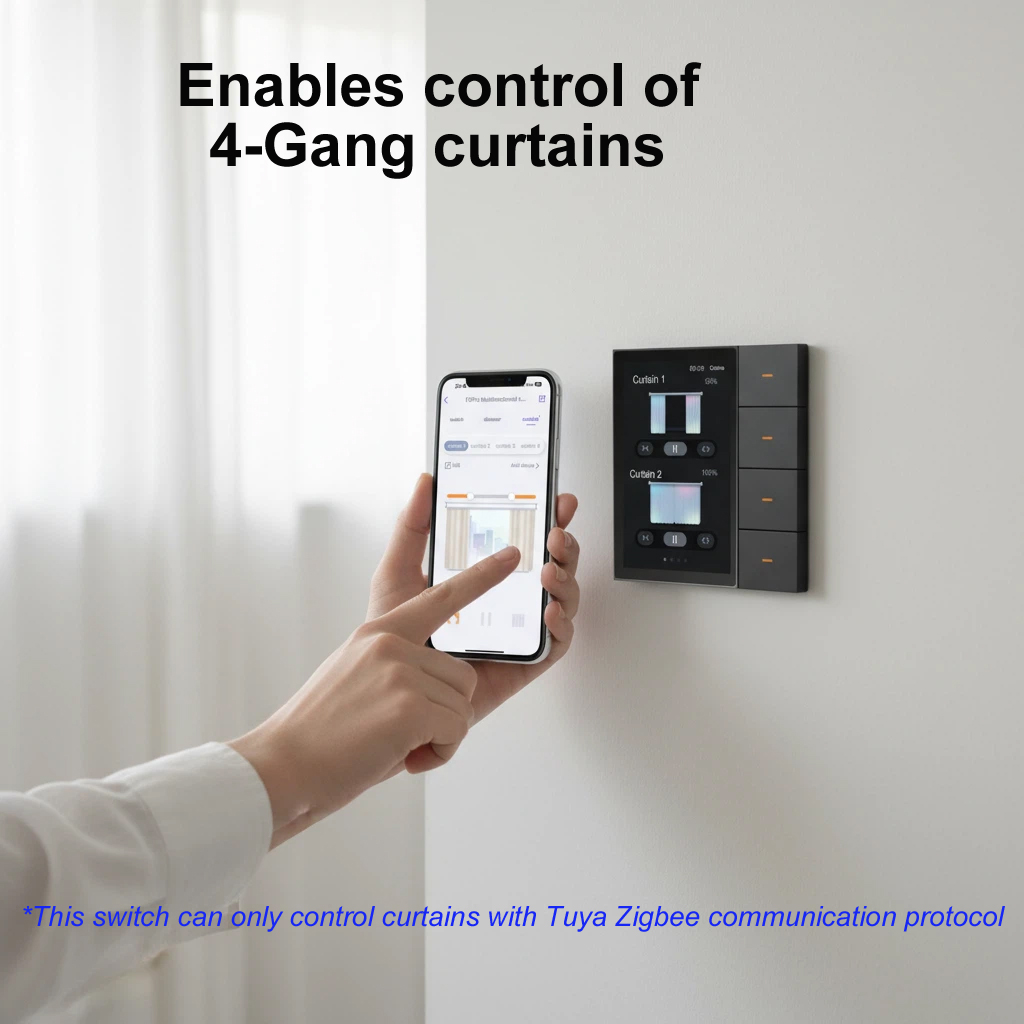 F3-pro Tuyaスマートパネル ZigBeeウォールス - Smart Home Room のレビューと価格