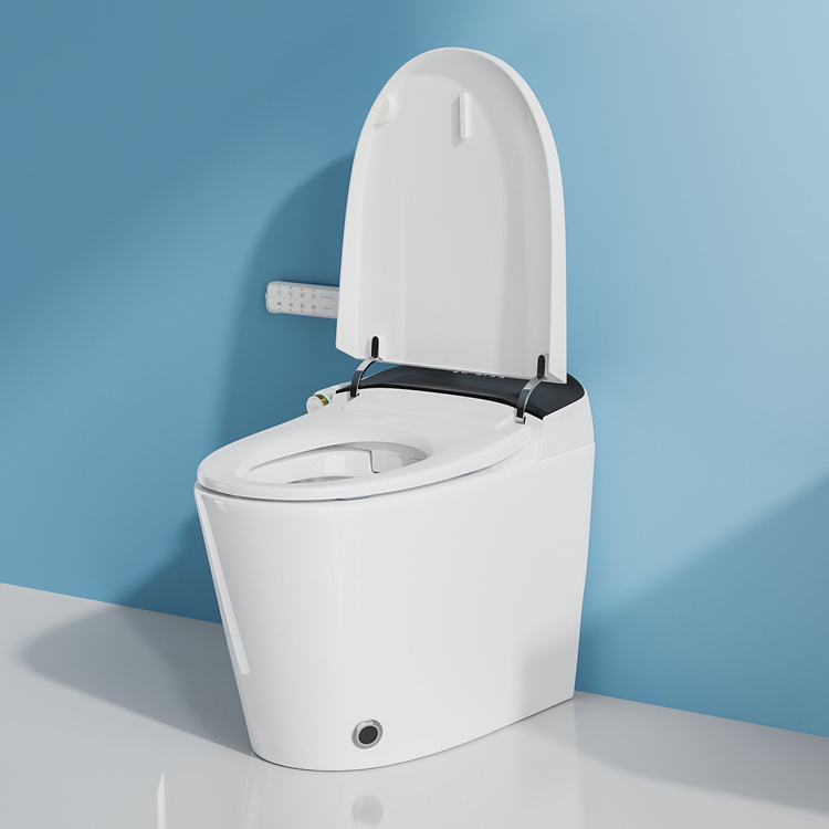 家庭装飾浴室スマート電子自動洗浄センサー付き水洗トイレ - Smart Home Decor のレビューと価格
