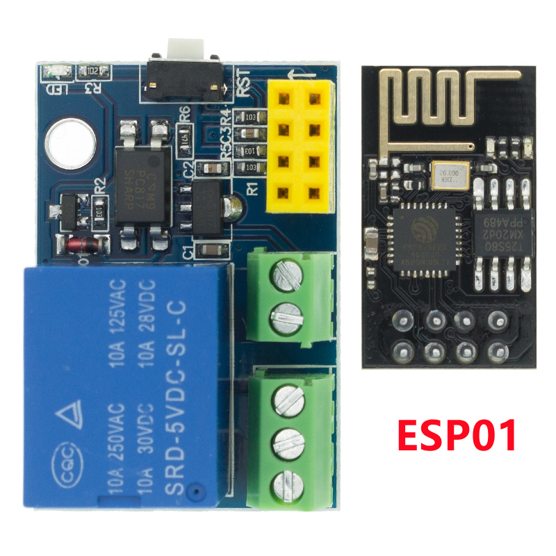 ESP8266 ESP-01 ESP-01S 5V WiFi - Smart Home Esp8266 のレビューと価格