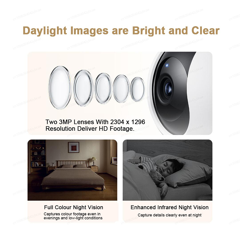 XIAOMI スマート カメラ C300 デュアル カメラ  - Smart Home Zestaw のレビューと価格