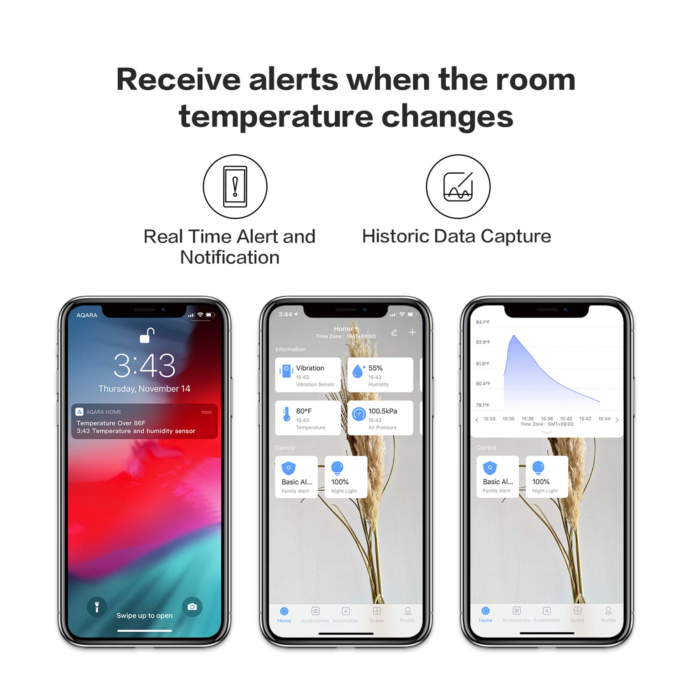 Aqara 温度湿度センサー Zigbee スマート気圧環境 - Smart Home Xiaomi 2 のレビューと価格