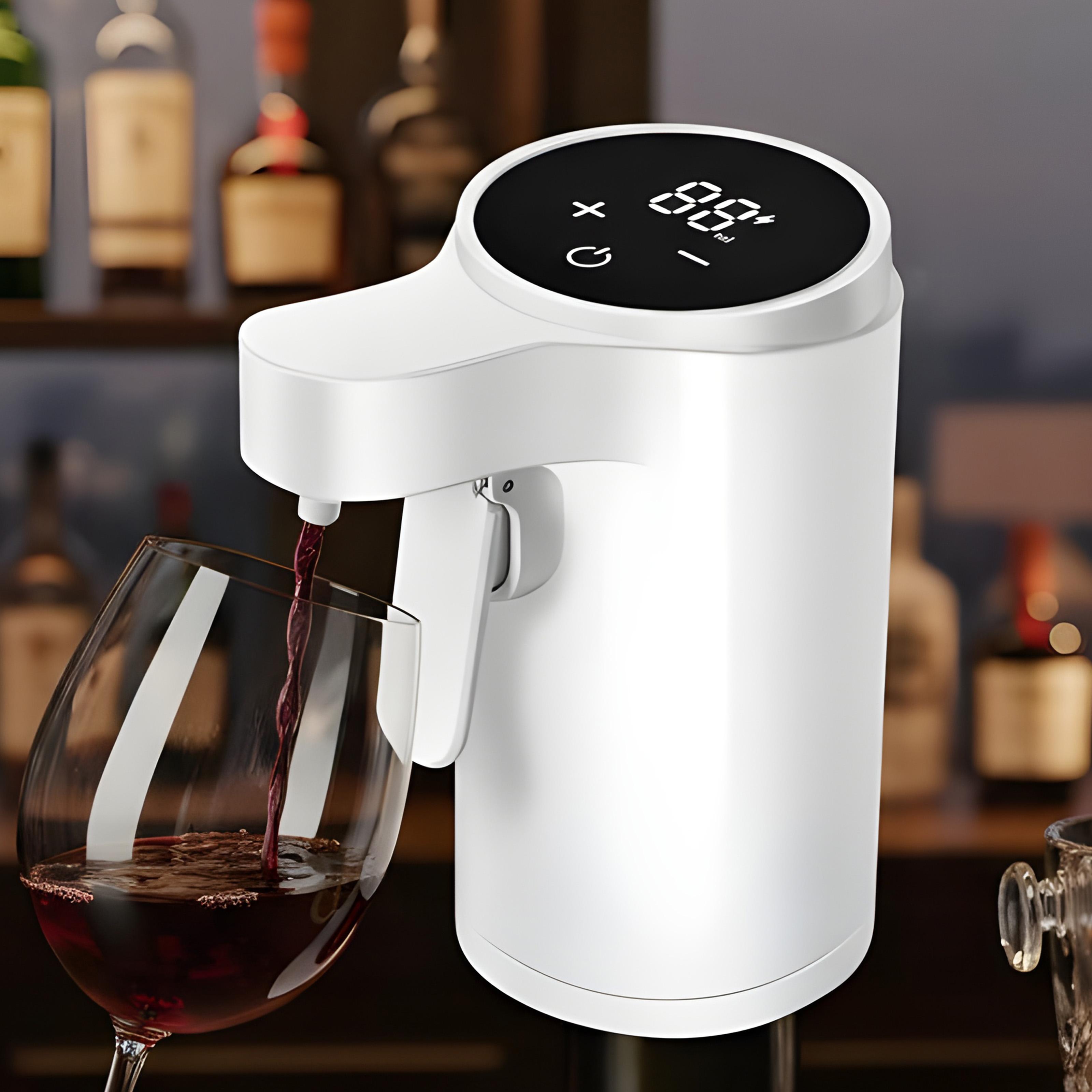 自動ワインディスペンサー スマートセンサー ワインポンプ 4 - Smart Home Yam Pounder のレビューと価格