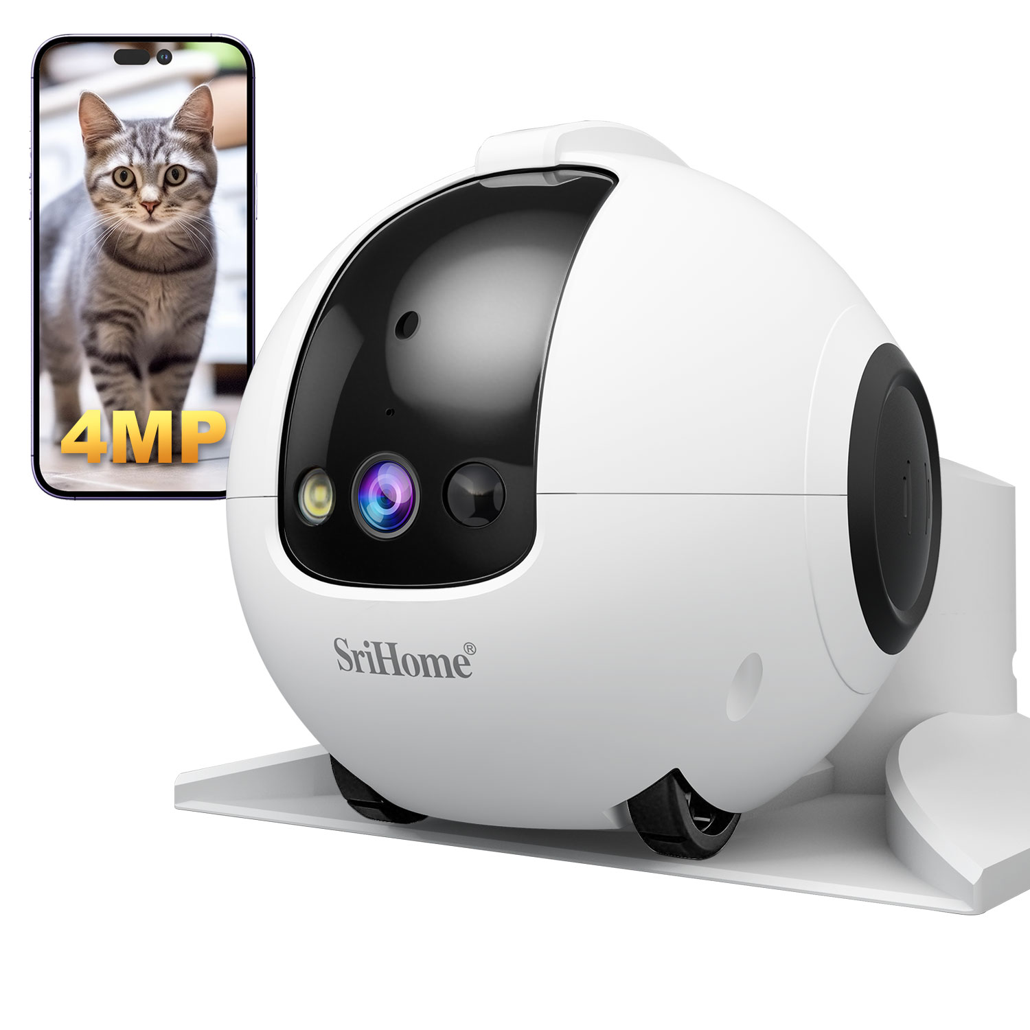 4MP Srihomeアプリ対応モバイルガードロボットフルカ - Smart Home Windows App のレビューと価格