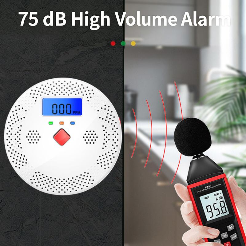 WiFiスマート一酸化炭素検知器アラーム 85dB音声警告  - Smart Home Monitoring のレビューと価格