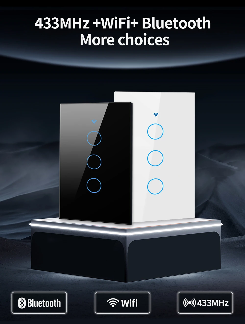 Tnce-WiFi, Zigbee,インテリジェントタッチウ - Smart Light Switch のレビューと価格