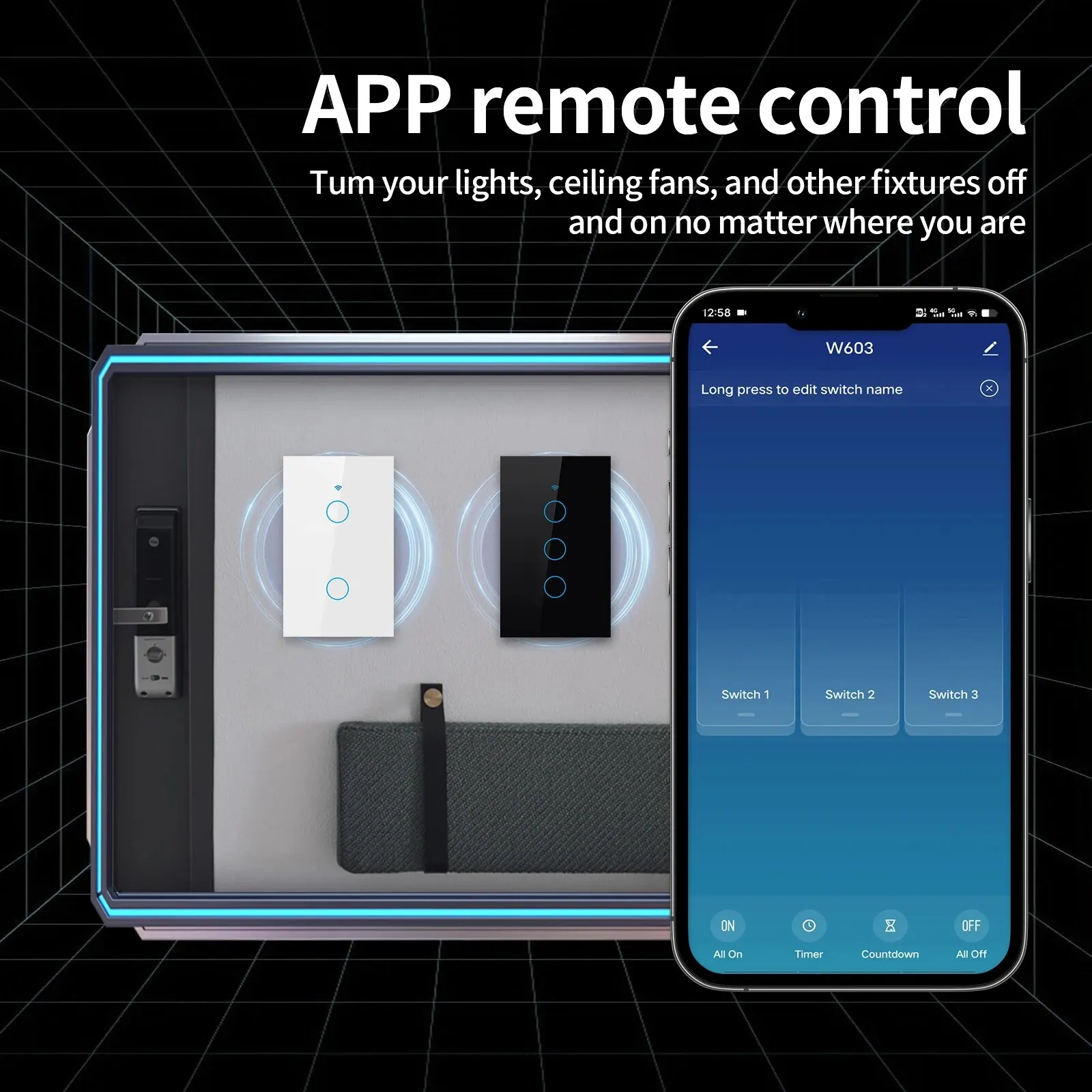 Tnce-WiFi, Zigbee,インテリジェントタッチウ - Smart Light Switch のレビューと価格