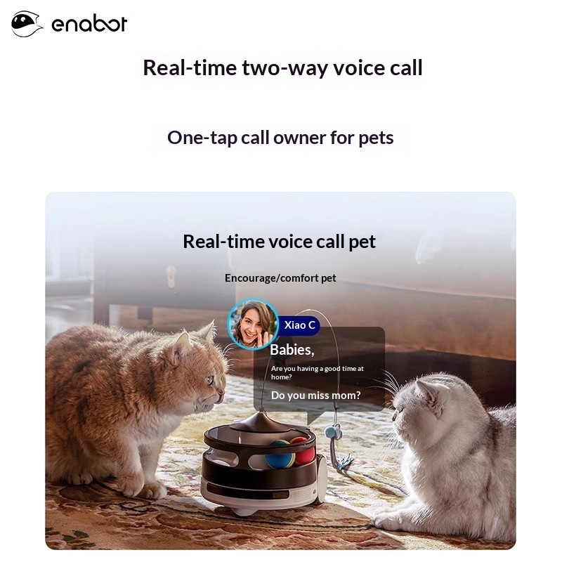 エナボット ROLA ペットパル スマートロボットペットコン - Smart Home Monitoring のレビューと価格
