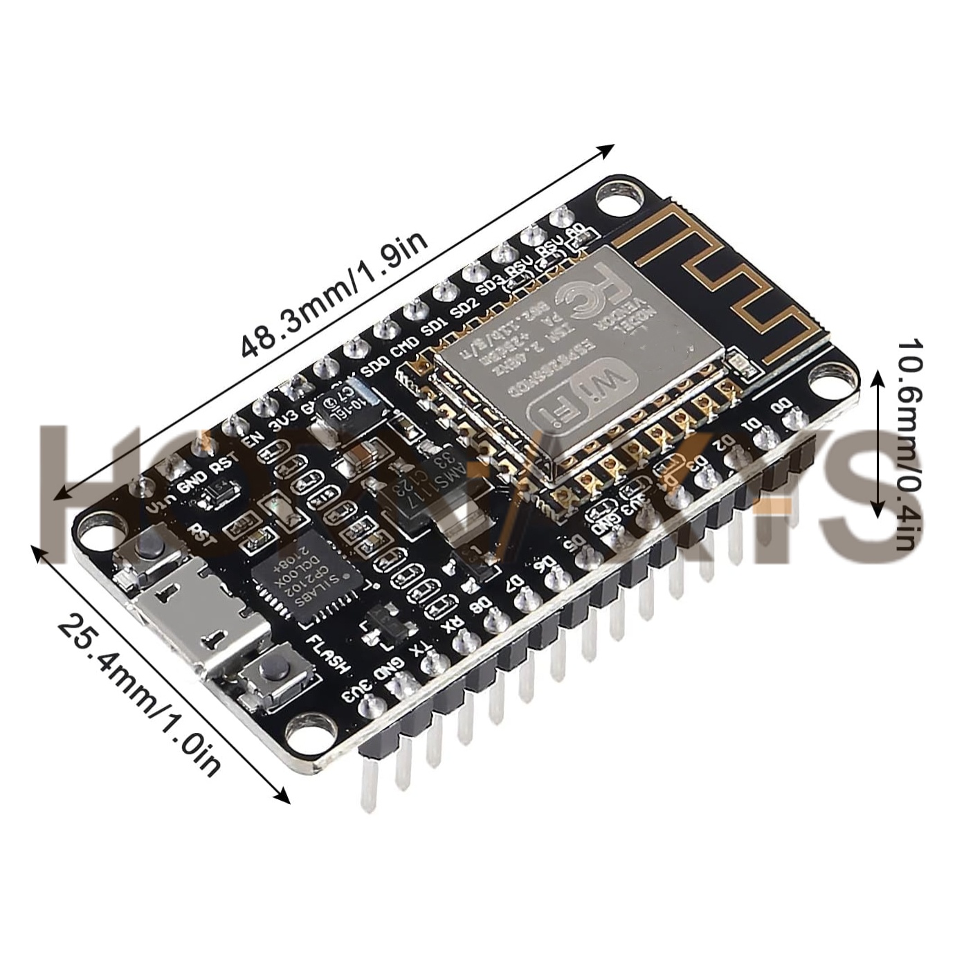 1-10 個/ワイヤレスモジュール CP2102 NodeM - Smart Home Esp8266 のレビューと価格