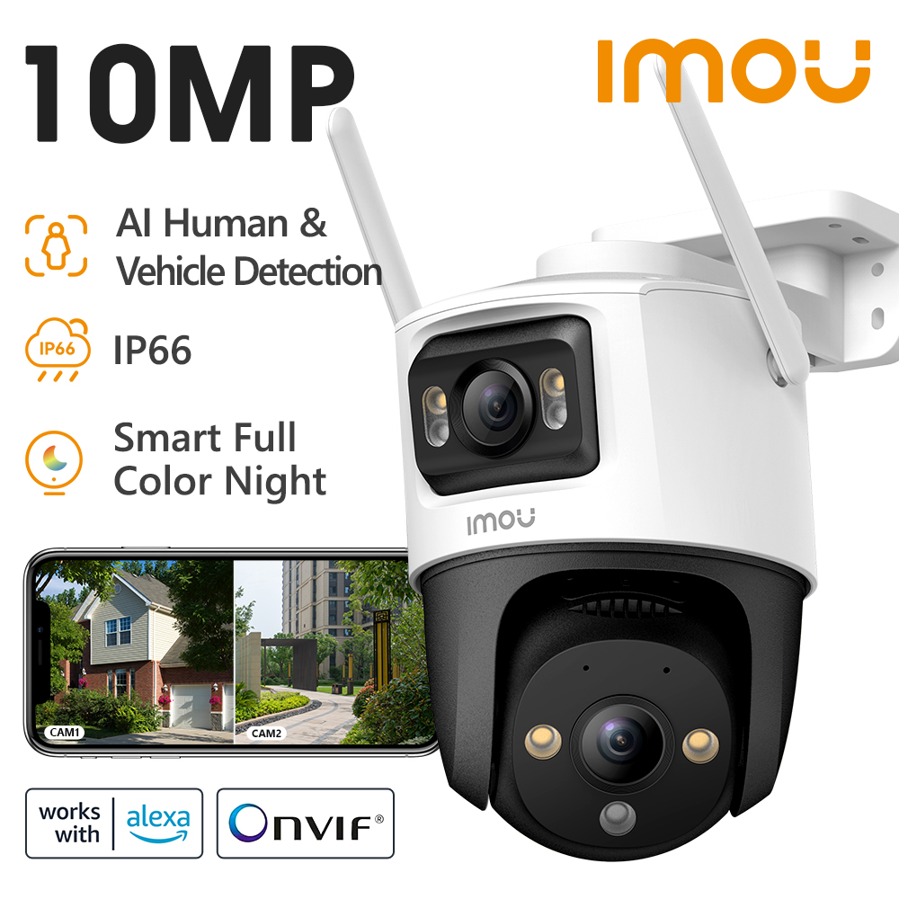 IMOU 屋外 PT セキュリティカメラ - 10MP デュ - Security Ip Camera のレビューと価格