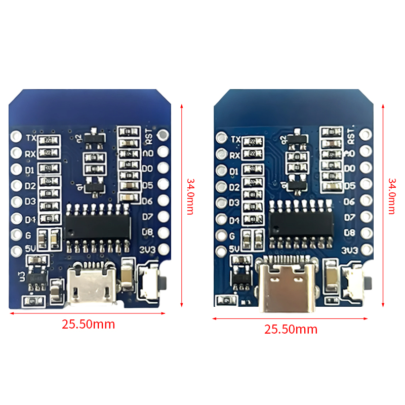 XCW WeMos D1 Mini TYPE-C/Micro - Smart Home Esp8266 のレビューと価格