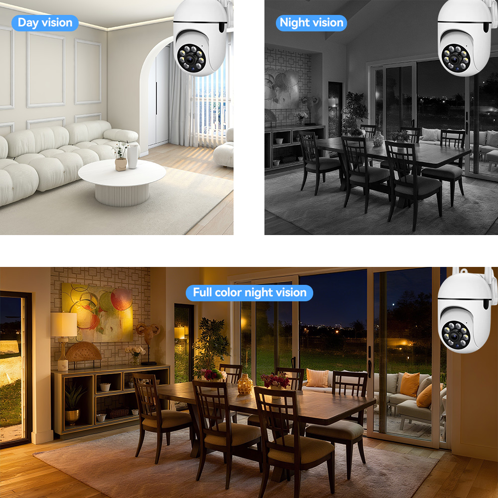 8MP 2.4G Wifi IP CCTVカメラ カラーナイ - Smart Home Windows App のレビューと価格