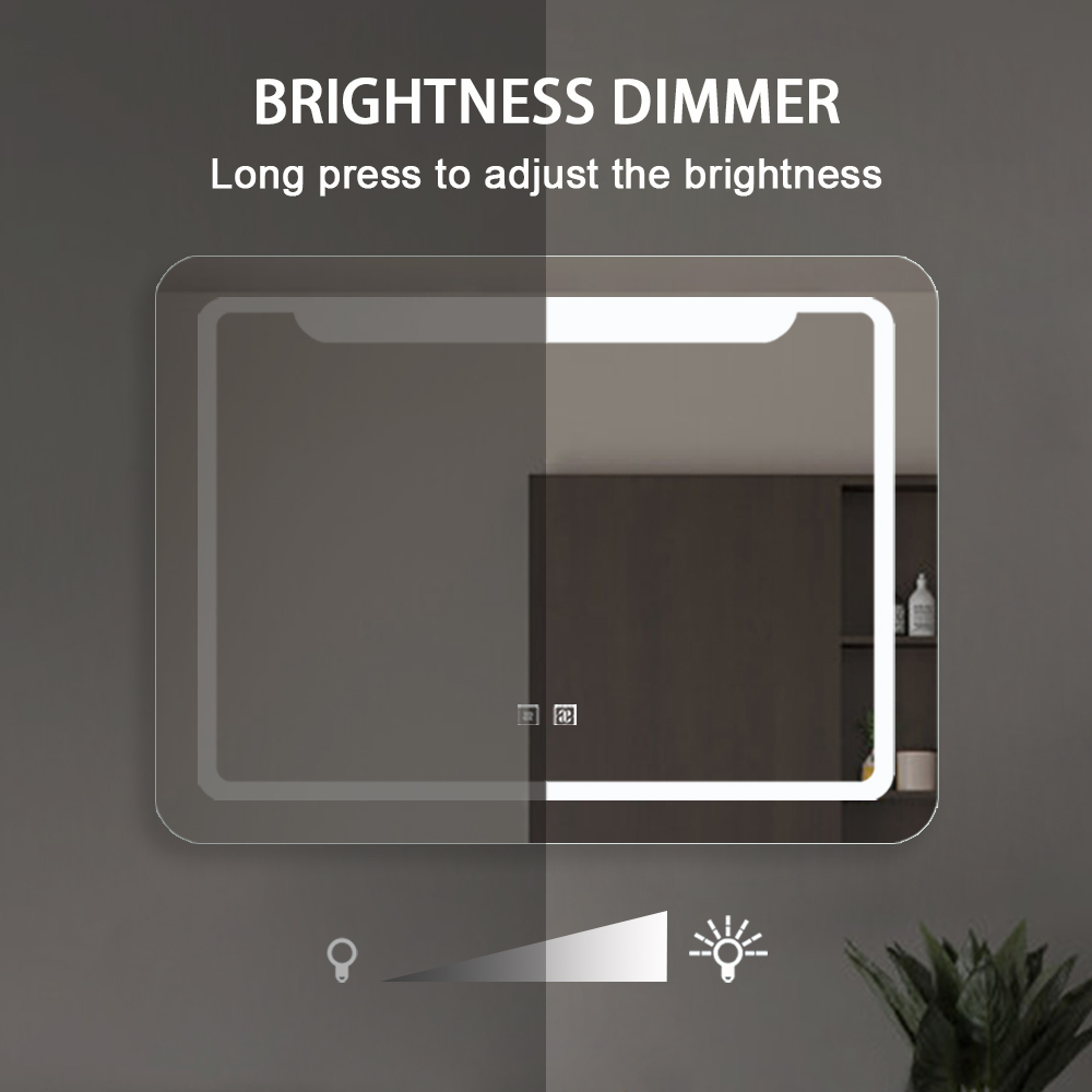 モダンデザイン スマートLED照明付きバスルームミラー タッ - Smart Light Switch のレビューと価格