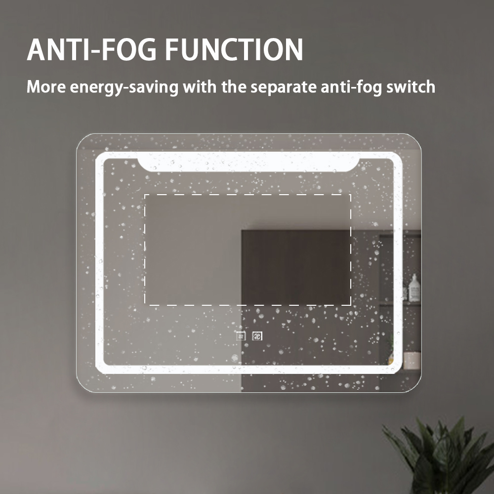 モダンデザイン スマートLED照明付きバスルームミラー タッ - Smart Light Switch のレビューと価格