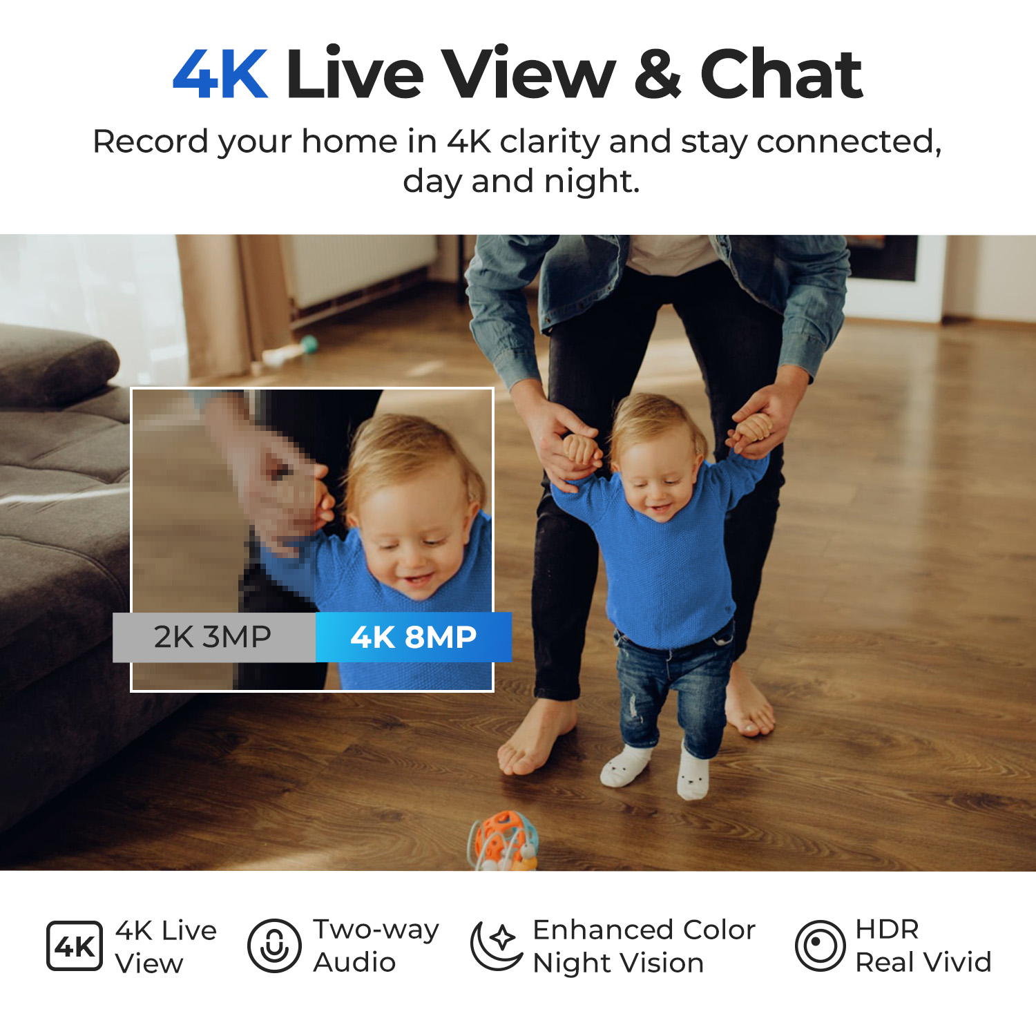IMILAB C40 8MP スマートカメラ 5G WiFi - Smart Home Windows App のレビューと価格