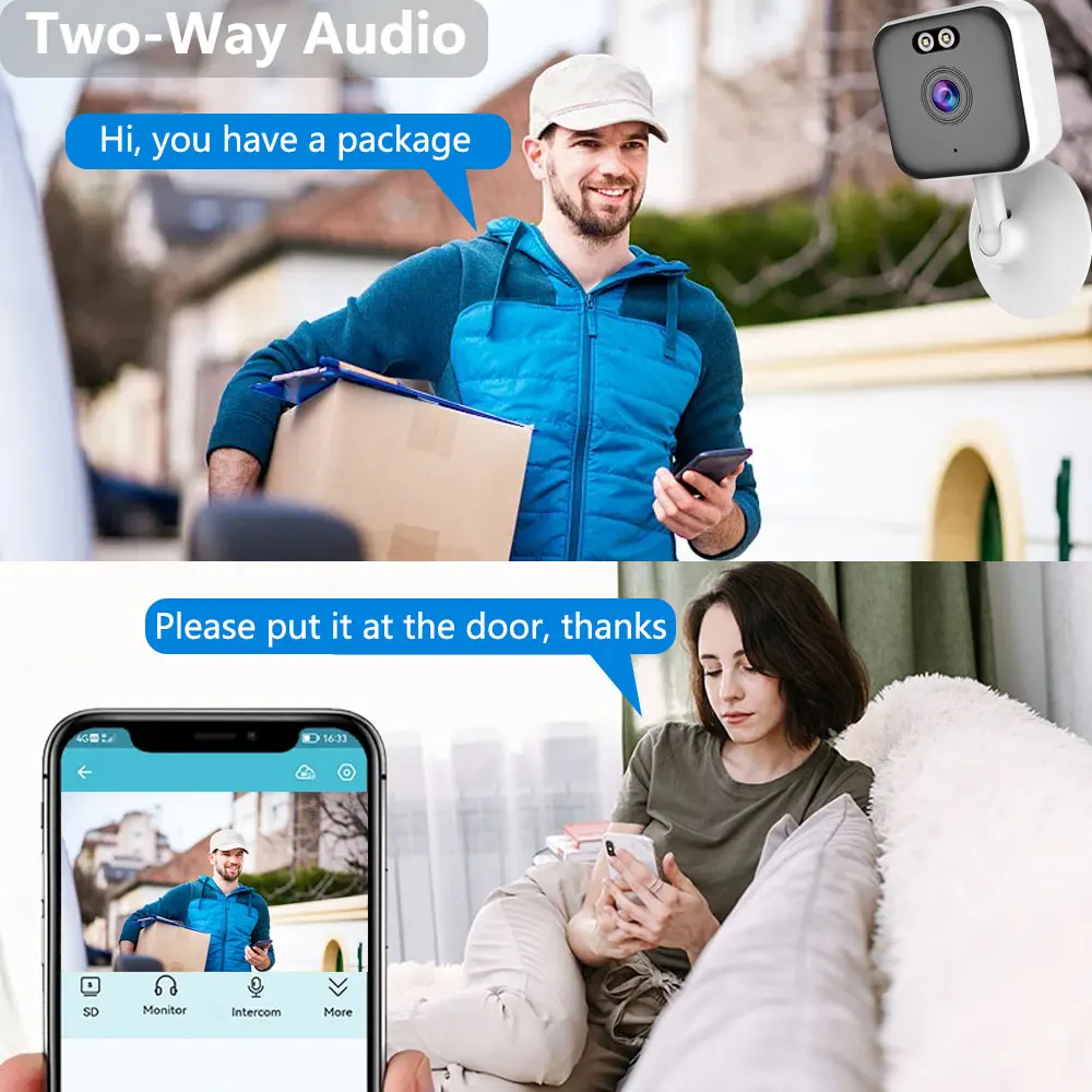 Cam720 APP ミニ 5MP WiFi IP コンパク - Smart Home Windows App のレビューと価格