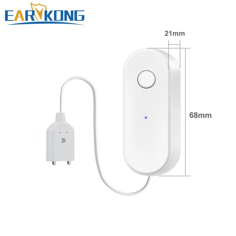 Tuya WiFi スマート水漏れセンサー液体漏れ警報オーバ - Wifi Water Leak Detector のレビューと価格
