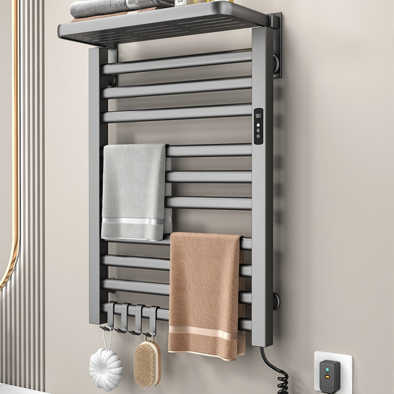 金属電気加熱タオルレール浴室サーマルタオルラック家庭用ウォー - Smart Home Decor のレビューと価格