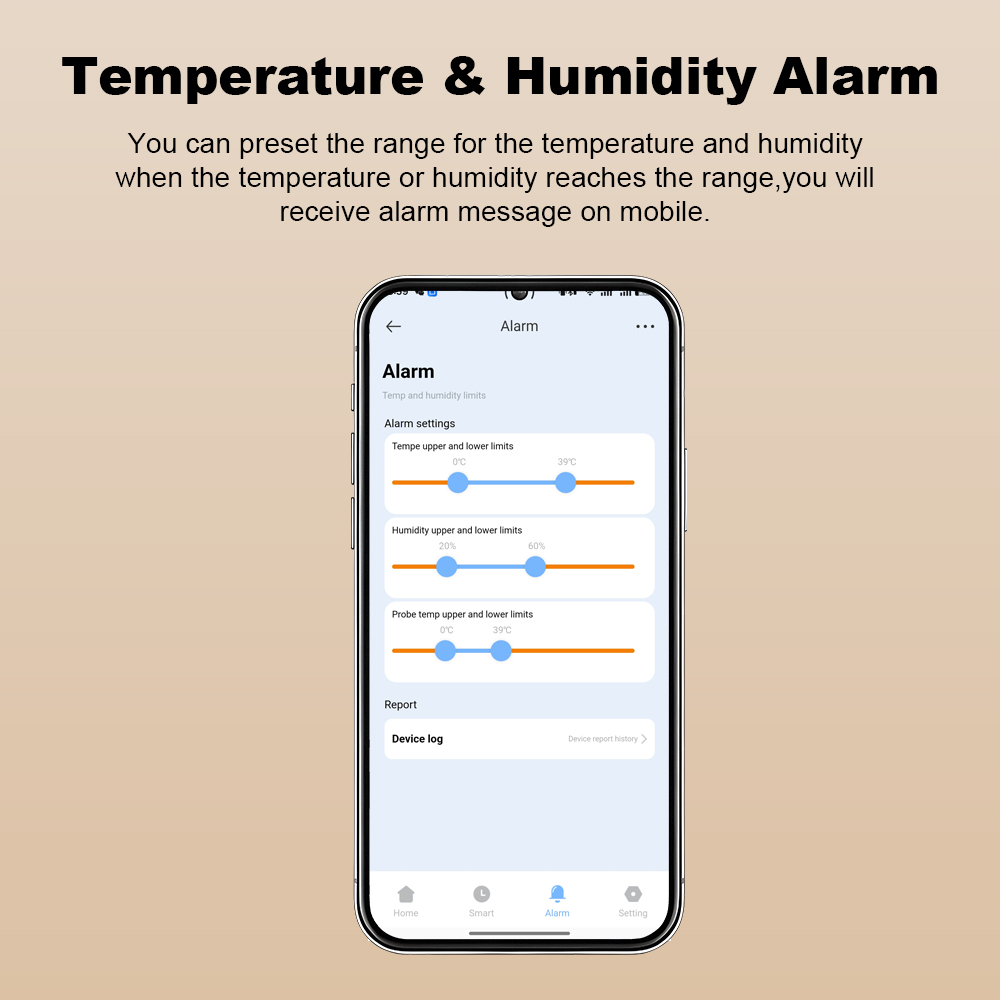 2026年新型Tuya WiFi湿度温度センサー、外部プロー - Smart Home Monitoring のレビューと価格