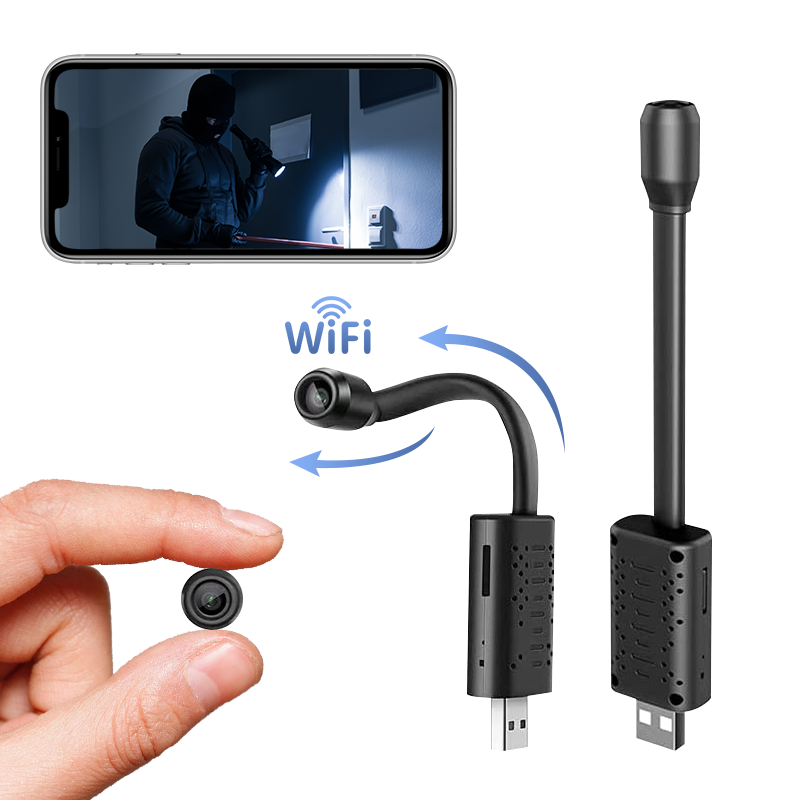 V380ミニワイヤレスWiFiカメラHD動体検知U21 Wi - Security Ip Camera のレビューと価格