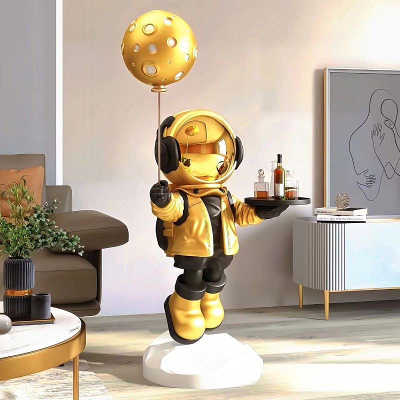 大型のクリエイティブな宇宙飛行士の置物、スマートホームデコレ - Smart Home Decor のレビューと価格